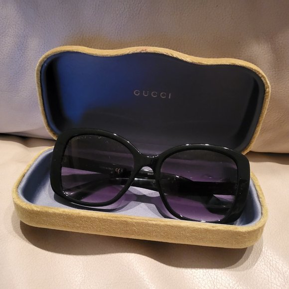 Gucci GG0762S 001 Black Butterfly - Picture 2 of 11